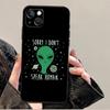 Cartoon Weltraum-Alien UFO Handyhülle für iPhone 17 Pro Max 14 11 15 16 Pro Max 13 12 mini 16 Plus 16e 17 Air Cover