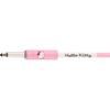 Fender Fender X Hello Kitty Instrument Cable Pink 18.6ft Guitar Cable Guitar Shield