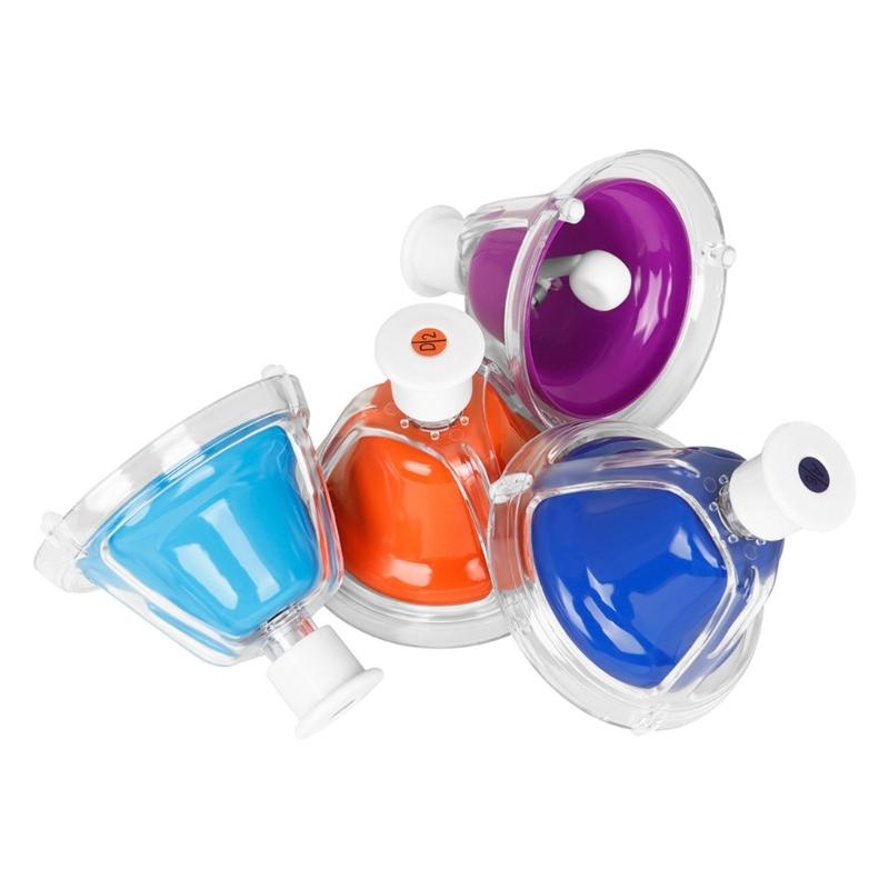 8Pcs Educational Music Toy for Toddlers Children Gift Desk Bells for Kids 8 Notes Colorful Hand Bells Set