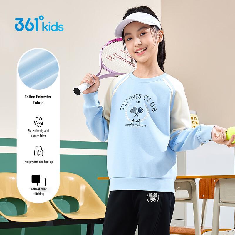 361° Girls  Color Block Raglan Sweatshirt