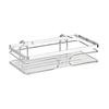 Etagère murale - WENKO - Premium - Acier inox brillant - Fixation sans perçage - Salle de bain