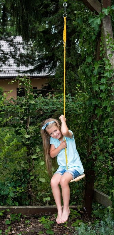 Woody Wooden Round Swing 30 up to 50