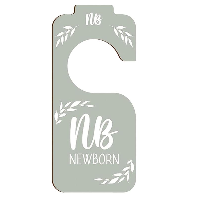 Pack of 8 Double Sided Wooden Dividers Baby Wardrobe Partition  Nursery Closet Organizers Practical Clothes Separator