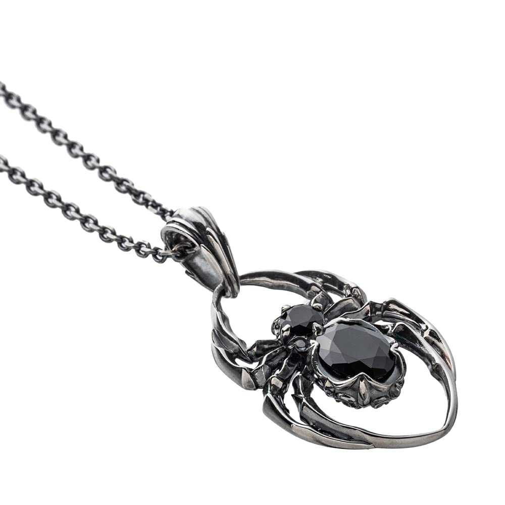 Artemis Classic Spider Pendant (acp0350) - Men's Silver Accessory, Brand Jewelry, 925 Sterling Silver