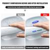 ZOZU8 4/8 PCS Car Door Handle Cup Protector Stickers Protection Film Accessories Ford Focus Fiesta Ranger Mondeo S-MAX Kuga Mustang
