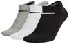 Nike Ankle Socks Unisex 3 Pack Gray/White/Black SX4705-901