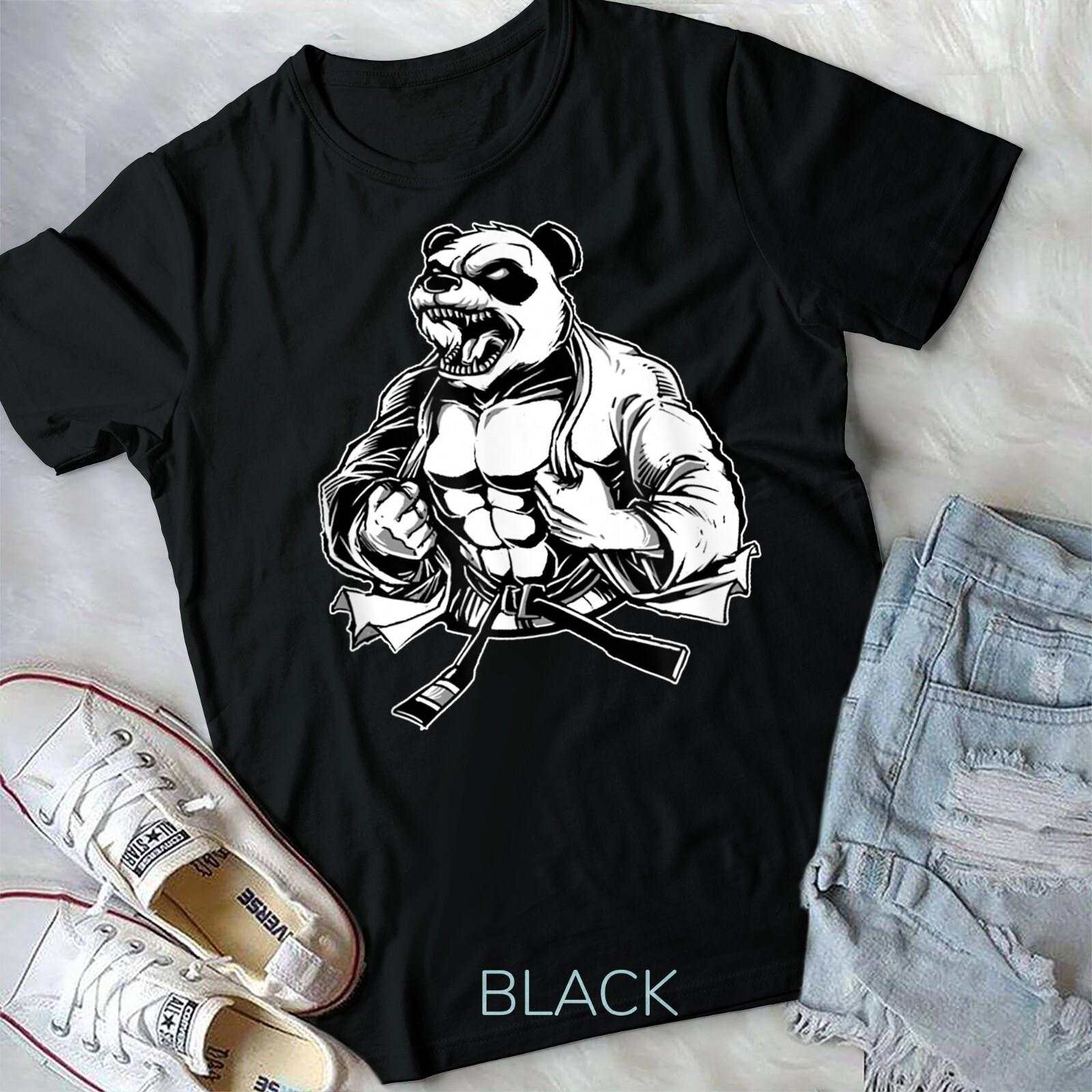 BJJ Panda Bear Jiu Jitsu Gift T-shirt Unisex T-shirt XXXXL