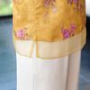 2026 New Chinese Style Summer Top for Middle-aged and Elderly Women - Stylish Small Shirt Set