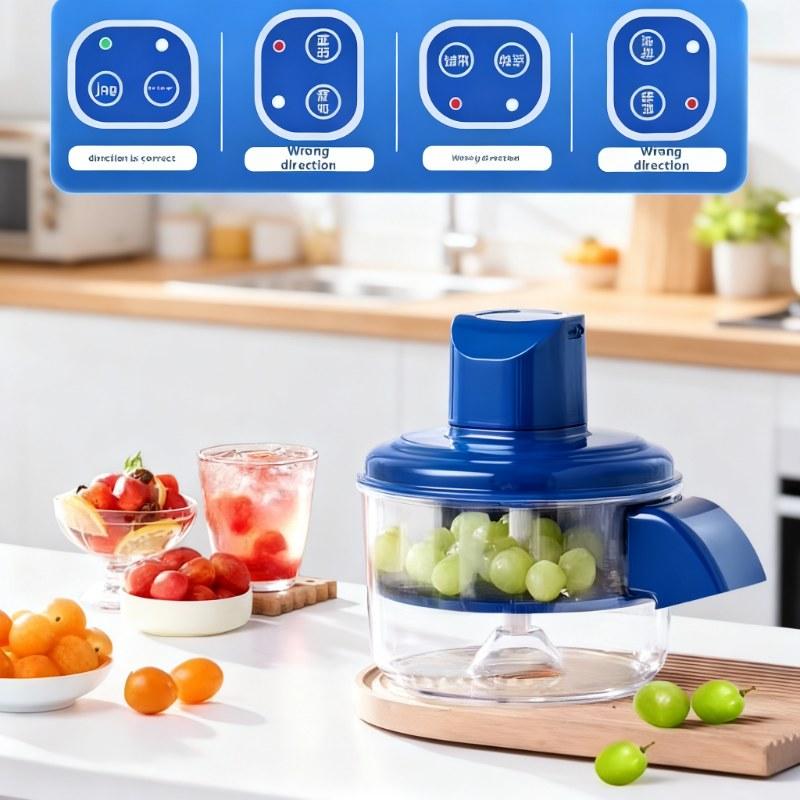 Automatic Electric Grape Peeler Machine - Hands-Free Skin Remover for Berries Fruits, Fruit Prep Tool, Effortless Peeling