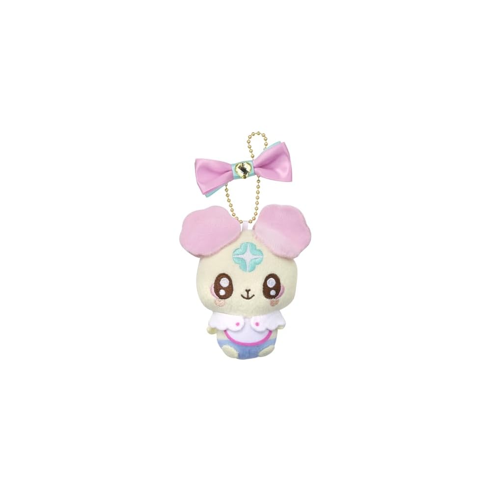 Bandai Ribbon Attached Mascot Puchikyuafon Plush Toy Cute Character 15cm
