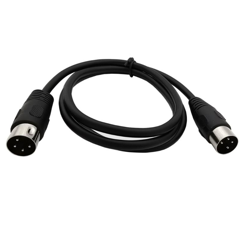 4 Pin DIN Male To Male Adapter Cable for DVR Digital Video Recorder & DIN Audios Connector Device Portable Connector Cord