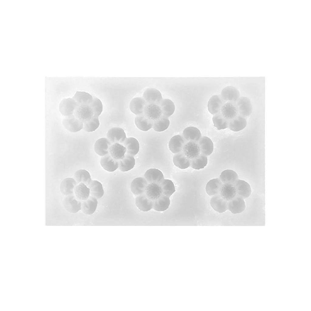 DIY Chocolate Moulds Dessert Mold Cherry Flower Shaped Cake Decorating Tools Silicone Material for Kitchen DIY Baking