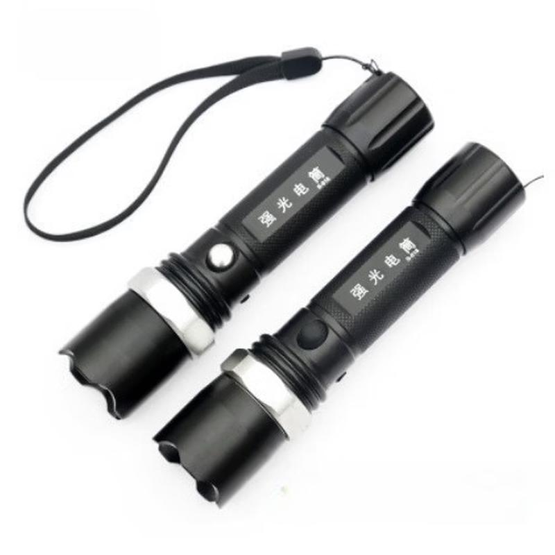 Aluminum Alloy LED Rechargeable Tactical Flashlight