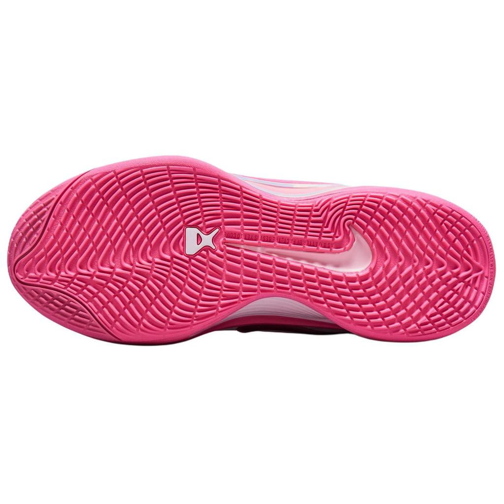 New Nike A'One Anti Slip Wear Resistant Low Top Basketball Shoes Unisex Pink FZ8606-601