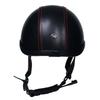 Motorcycle Helmet Vintage Black Half Helmet 54-60cm Retro Motorcycle Helmets Shell Helm Matte Motorcycle Protection