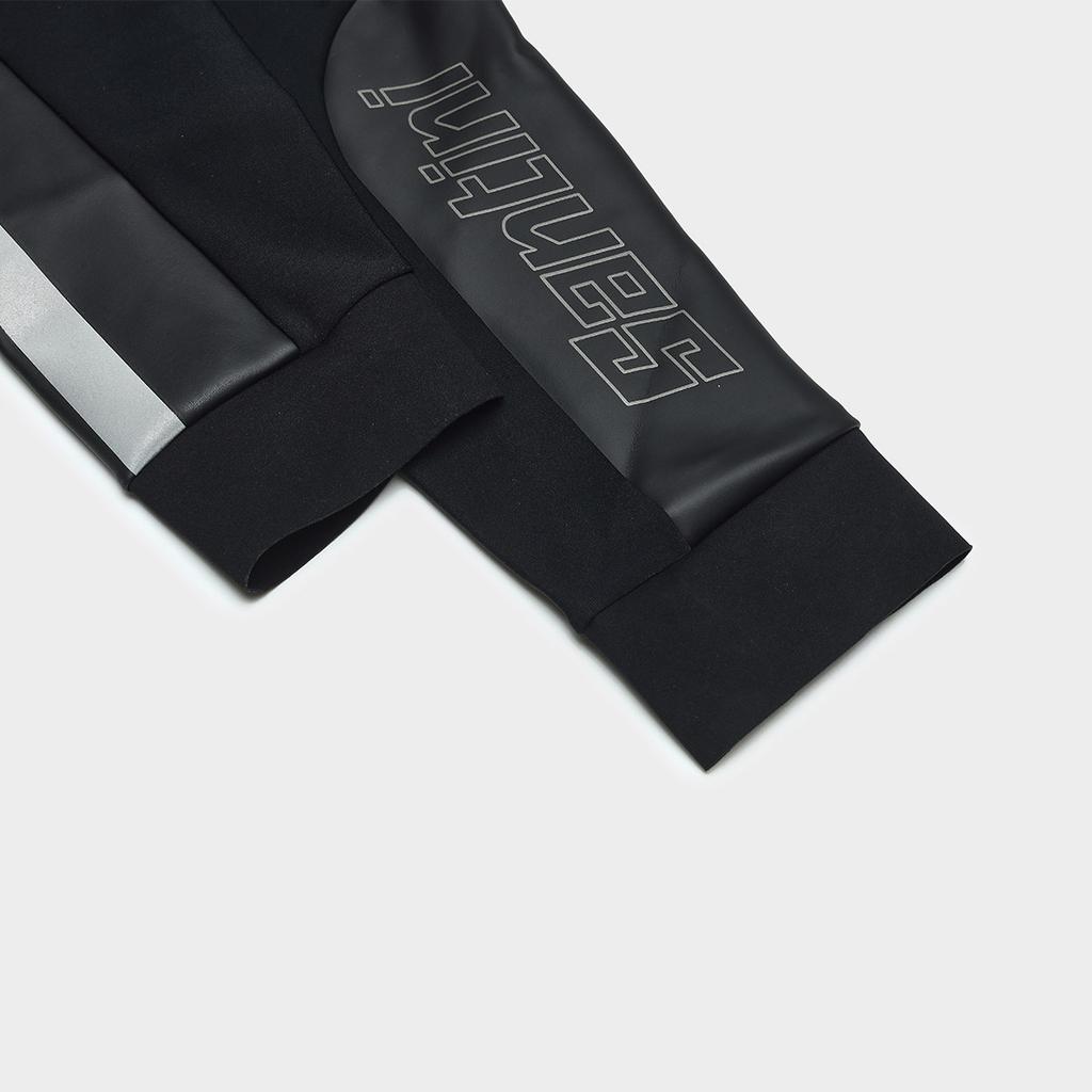 FILA Cycling Solid Color Warm Comfortable Sports Cycling Pants Men bottoms Deep-Black A11M448602F-BK