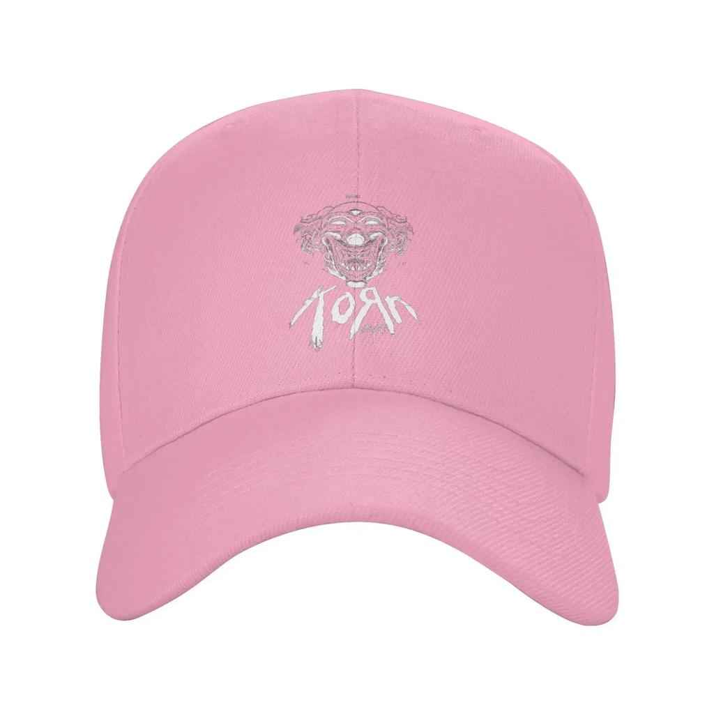 Korn Baseball Caps Trendy Band Logo Funny Sun Caps For Unisex Adjustable Casual Wear