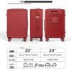 Qiuqiao Red Wedding Trolley Luggage