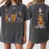 Retro Winnie The Pooh Halloween Shirt, Comfort Colors Pooh Halloween T-Shirt, Pooh Halloween Family Tee, Pooh And Friends Halloween Shirt
