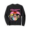 Warner Bros. Powerpuff Girls Official Cartoon Character WBPPG01 Sweatshirt, Townsville Heroes Unisex Long Sleeve Trainer Pullover for Fans & Collector