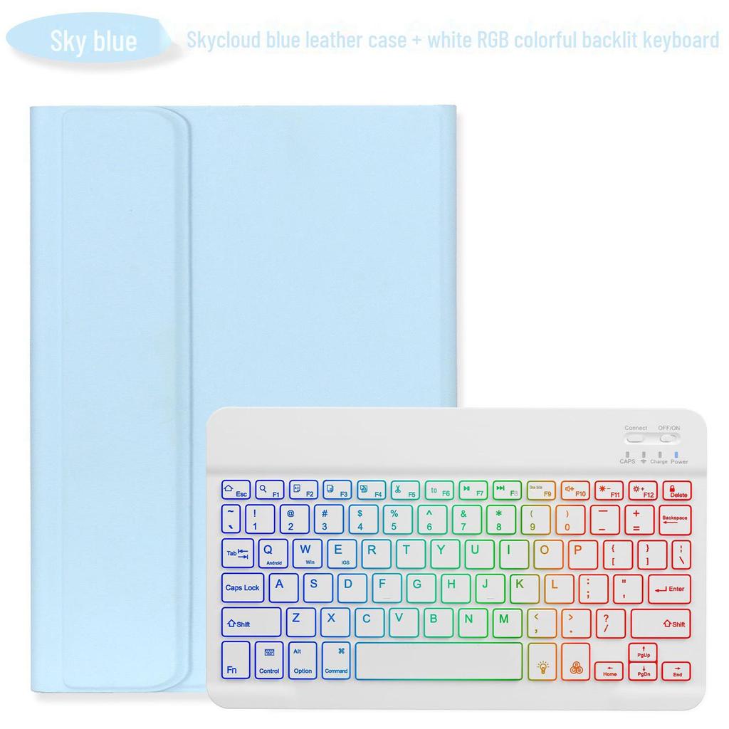 Xiaomi 6S Pro/Redmi Pad SE 11 Bluetooth Keyboard Leather Case & Protective Cover