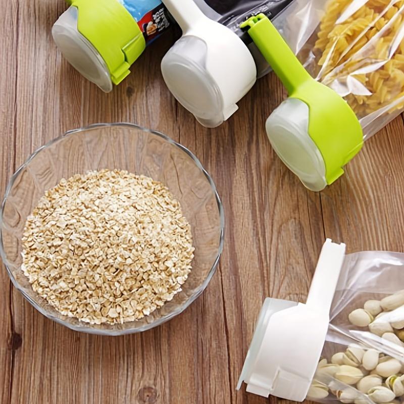 Snack Sealing Clip Fresh Keeping Sealer Clamp Plastic Food Saver Travel Kitchen Gadgets Seal Pour Food Storage Bag Cap Clip 2025