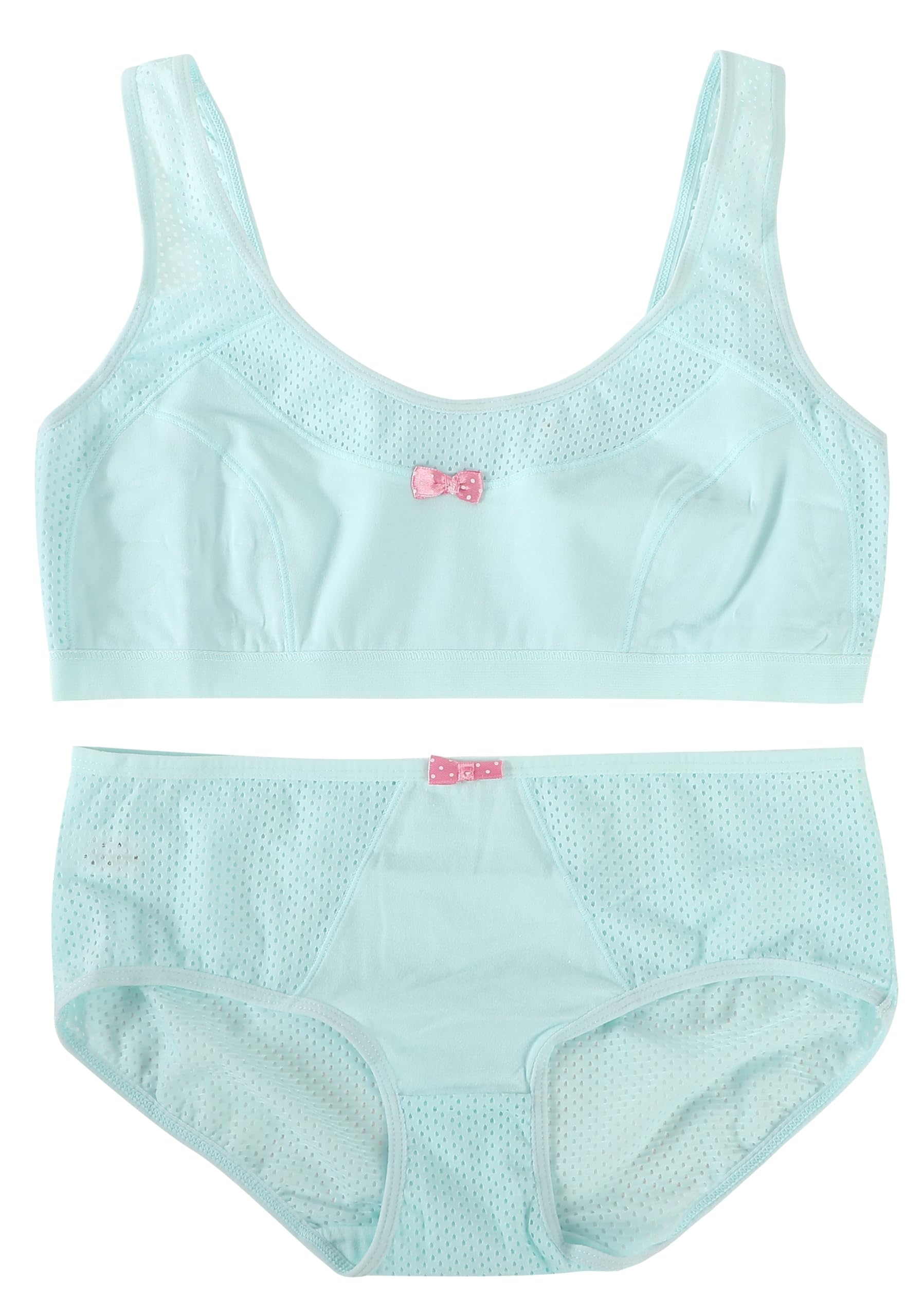 

ТОВАРЫ Большой размер Настоящий комплект сетчатого бюстгальтера и шорт серии JS A95 XXL Спортивный бюстгальтер [TOKYO MARKET] [PureAribon] Без косточек (Светло-зеленый, A95/XXL)