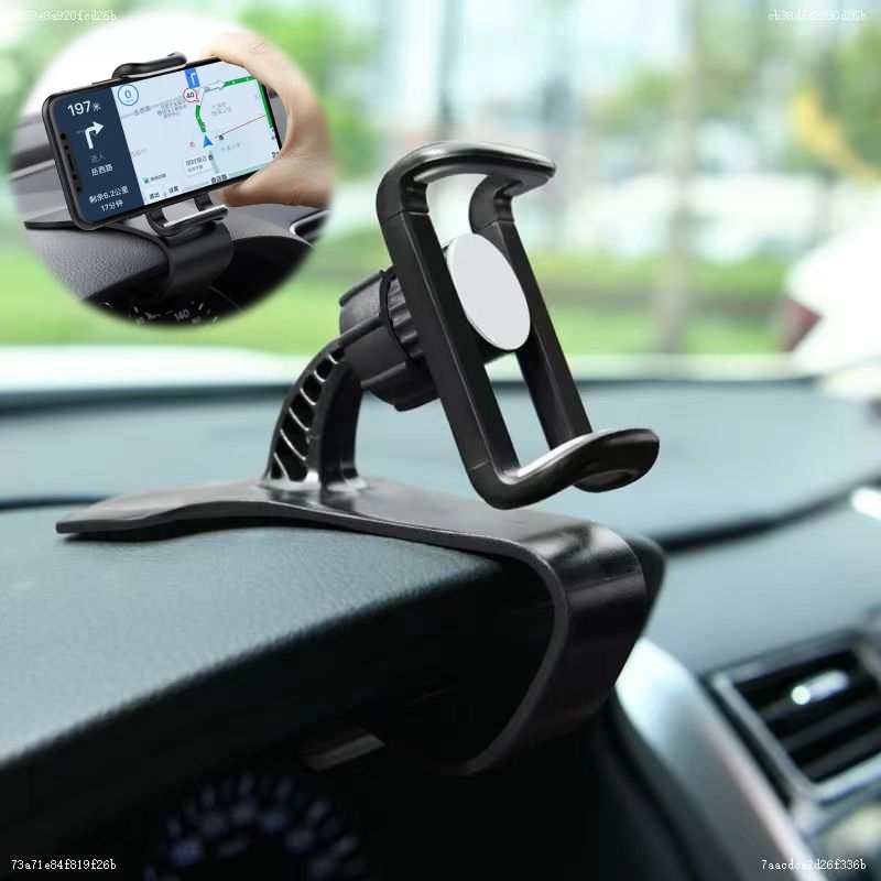 Multi Angle Rotatable Car Phone Stand Universal Dashboard Mount with Secure Auto Grip Technology