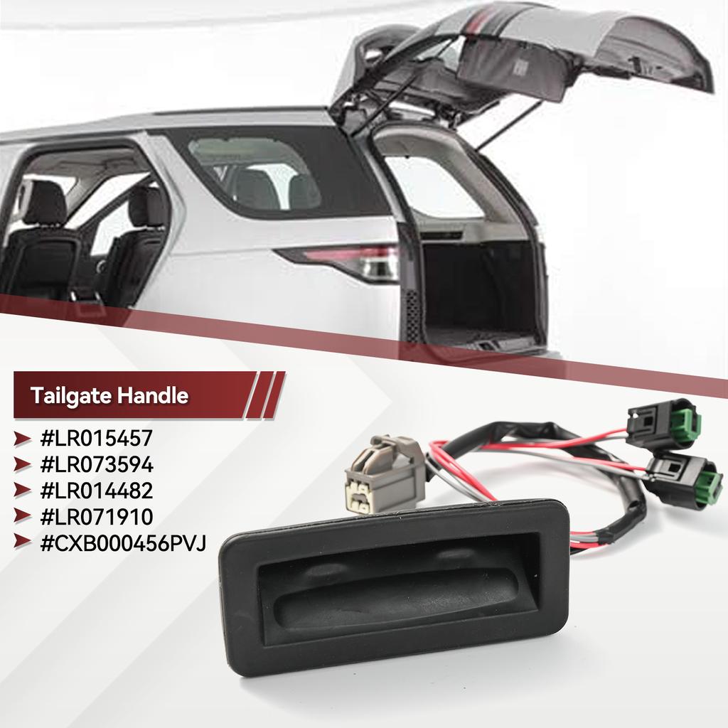 LR073594 Hinten Stamm Heckklappe Tür Release Griff Schalter Auto LR015457 LR071910 LR014482 CXB000456PVJ Für Land Rover Discovery 3 4