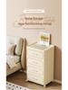 Multifunctional Storage Cabinet for Bedroom & Living Room: Bedside Table, Snack, Toy, Book & Clothes Organizer