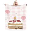 J-Jellys C-Gatto Peluche Coperte Studenti Flanella Biancheria da Letto Coperte da Divano Per Camera da Letto Design Super Caldo Qualità Copriletto Regalo di Compleanno