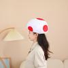 Mushroom Hat for Halloween Costume Hat Festival Party Gathering Headgear Seasonal Party Photoshoots Hat Accessories