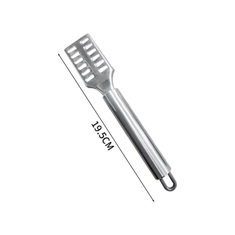 Stainless Steel Fish Scale Scraper & Descaling Brush