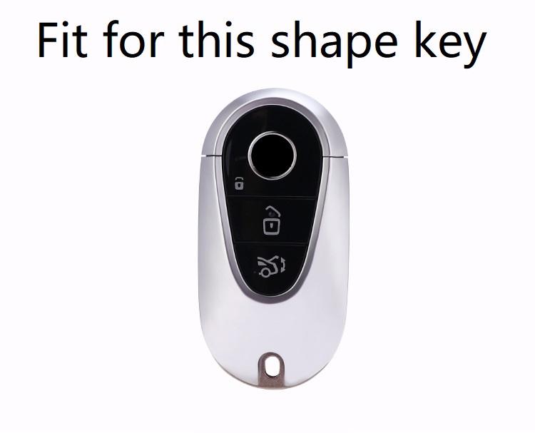 Luxury Diamond Car Remote Key Fob Case Key Cover For Mercedes Benz  C Class S Class W223 S350 S400 S450 S500 C200 C260