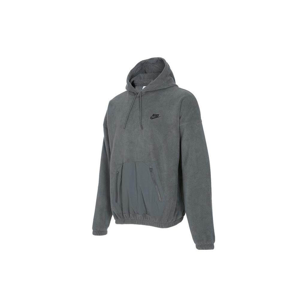 Nike Club+ POLAR Fleece Pullover Hoodie 'Dark Grey' Men's FB8389-068
