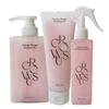 Damage Therapy 3-Step Set (Shampoo EX 500ml + Treatment 220g + No Wash Treatment 250ml) Intensive Repair & Protein Care
