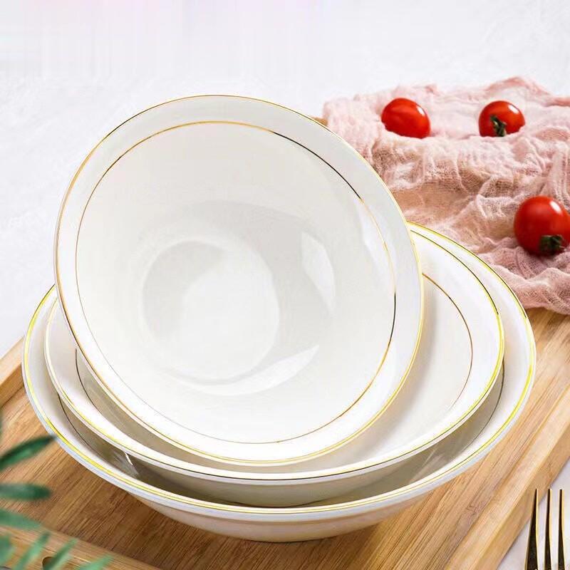 Shenglianxing Ceramic Thickened Wide-Mouth Conical Bowl