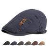 Newsboy Caps for Men Spring Summer Autumn Cotton Beret British Retro Gatsby Painters Hats Flat Caps Gorro Hombre Boina Ivy Hat