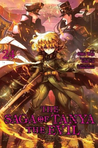 The Saga of Tanya the Evil Vol. 24 Manga by Shinobu Shinotsuki Paperback Book 9781975362812