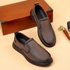 Fashion Men's Luxury Trendy Casual Flats Slip On Formal Loafers Simple Moccasins Non-Slip Comfy Driving Shoes Outdoor Leisure Walk Shoes