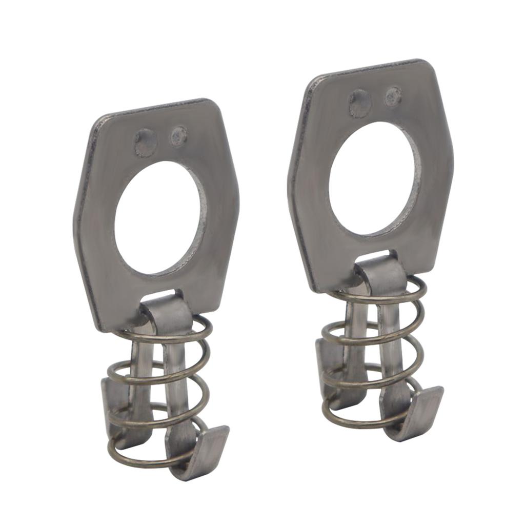 Capac pentru încălzire cu apă caldă Încuietoare cu came Încuietoare metalică pentru ușă compatibilă pentru dulapuri RV-uri Remorcă Accesoriu pentru rulotă 2 piese