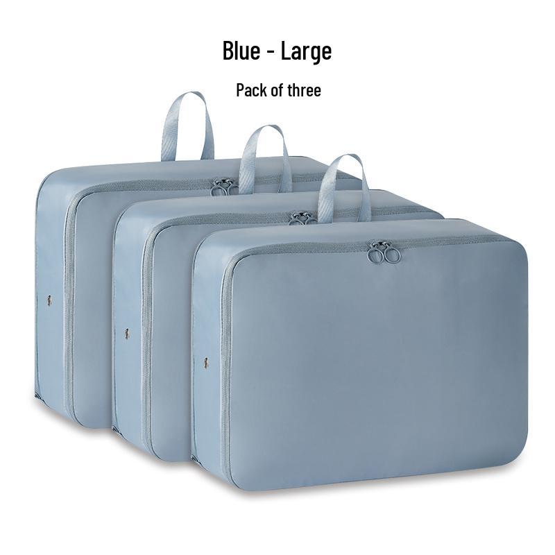 Compressible Down Jacket & Quilt Storage Bag Set - 4-Piece for Clothes and Suitcase