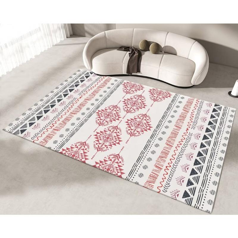 Modern Simple Household Mat Living Room Large Size Luxury Carpet Non-slip Bedroom Bedside Bay Window Rug Washable Kitchen Rug
