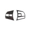 Matte Chrome Interior Accessory Steering Wheel Button Cover Trim For BMW 3 4 Series F30 F34 GT 2014-2017