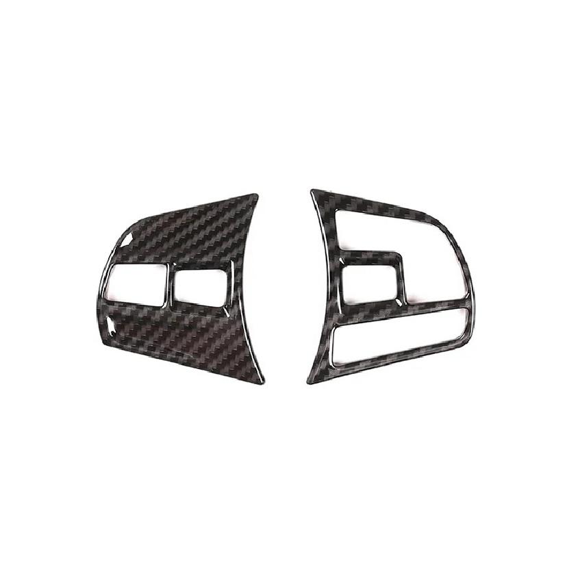 Matte Chrome Interior Accessory Steering Wheel Button Cover Trim For BMW 3 4 Series F30 F34 GT 2014-2017