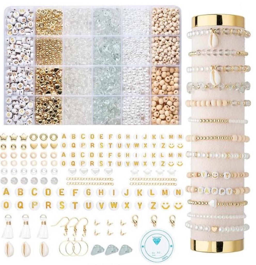 Amazonite Jewelry DIY Set: Fashion Beads for Bracelets & Necklaces