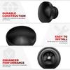 Fuel Gas Tank Vented Decorative Cap Fit For Harley Touring Softail Dyna XL | Motorcycle Black CNC Aluminum Vented Design Gas Cap Fit For Harley