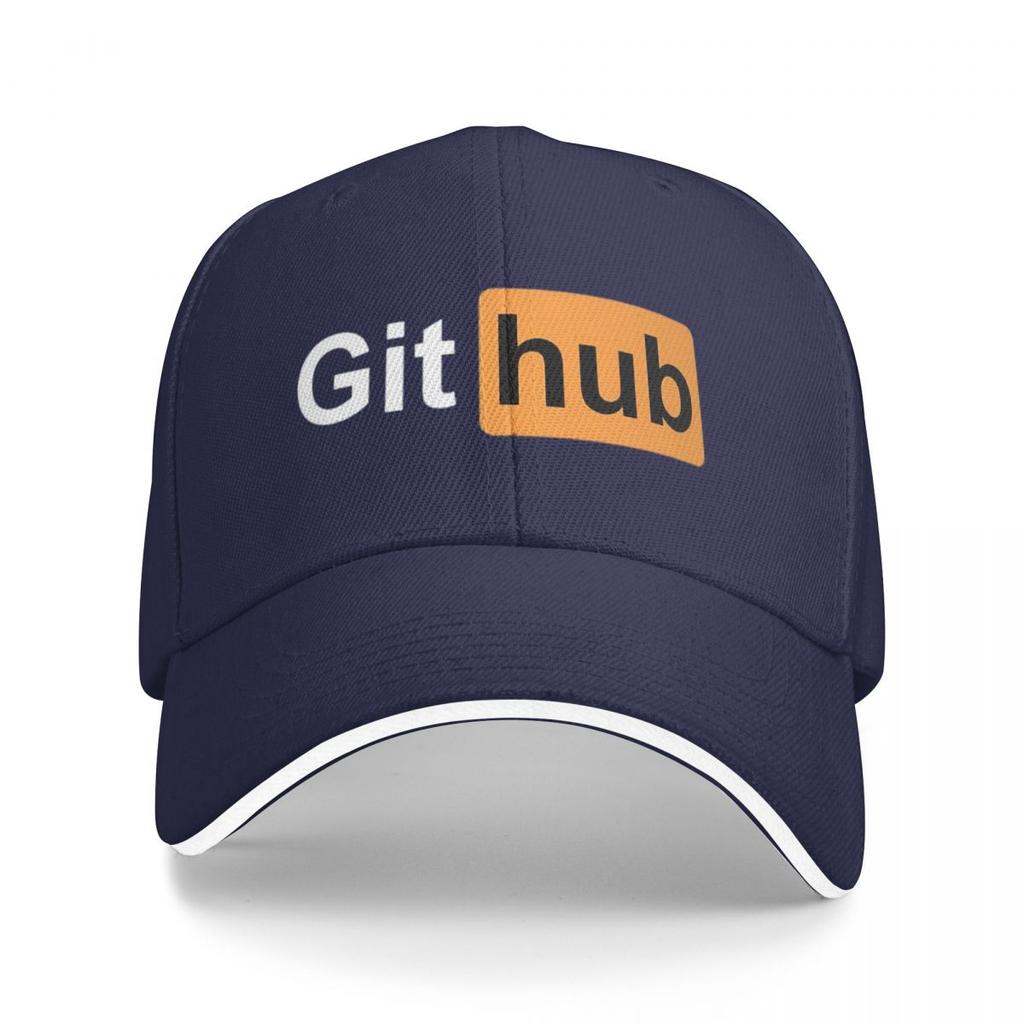 Unisex Baseball Hats GitHub Logo Outdoor Streetwear Summer Sports Baseball Caps Hip Hop Cap Casquette Hats