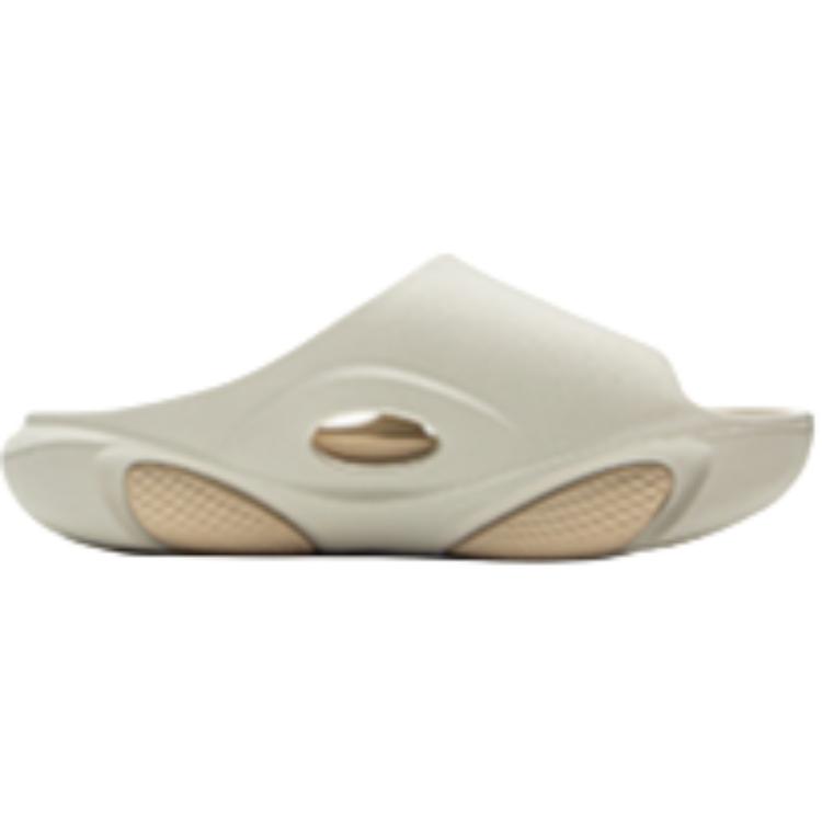 Li Ning Sports Lifestyle Series Casual Soft Wear-Resistant Waterproof Low-Top Slippers Kids Slippers Silver-Grey YKOV002-3