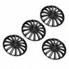 4PCS 14 Inch Wheel Hub Cap Snap Fit Wheel Rim Cap Universal for Cars Sedan SUV Trucks